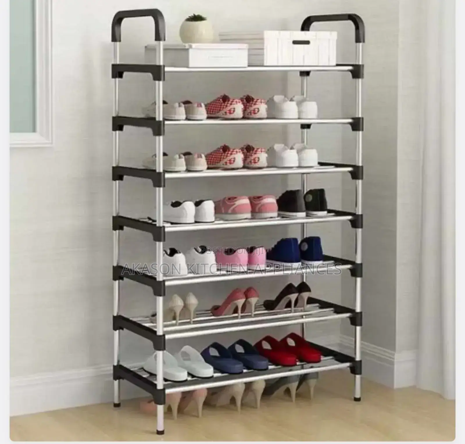 7-layer Strong-iron Shoe Storage Rack