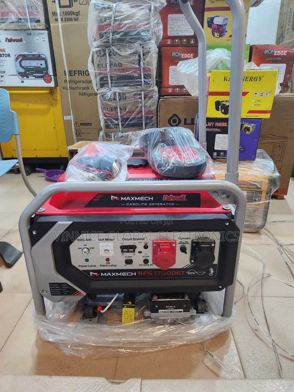 15kva Maxmech Generator 100% Copper Coil Key Start