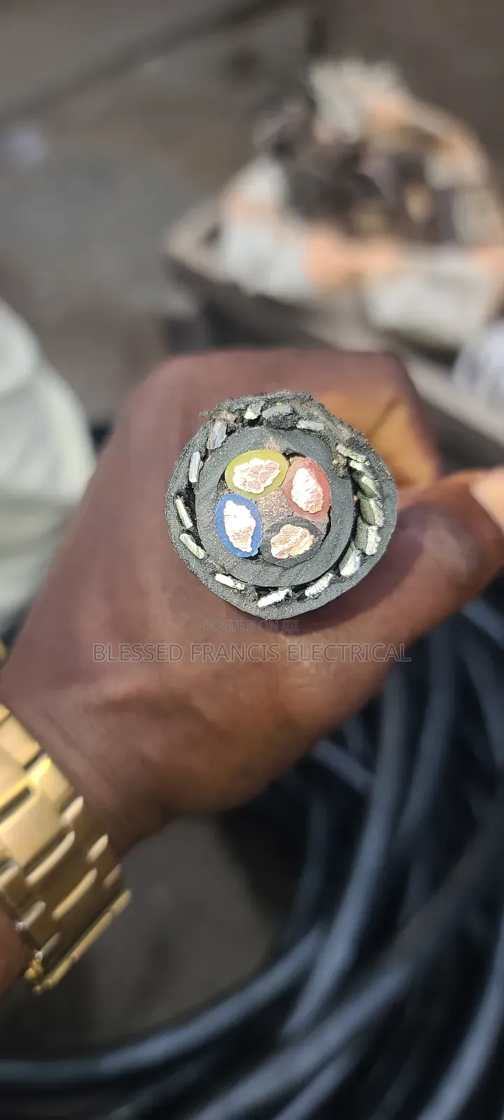 25mmx4 Nigeria Wire and Cable Amored
