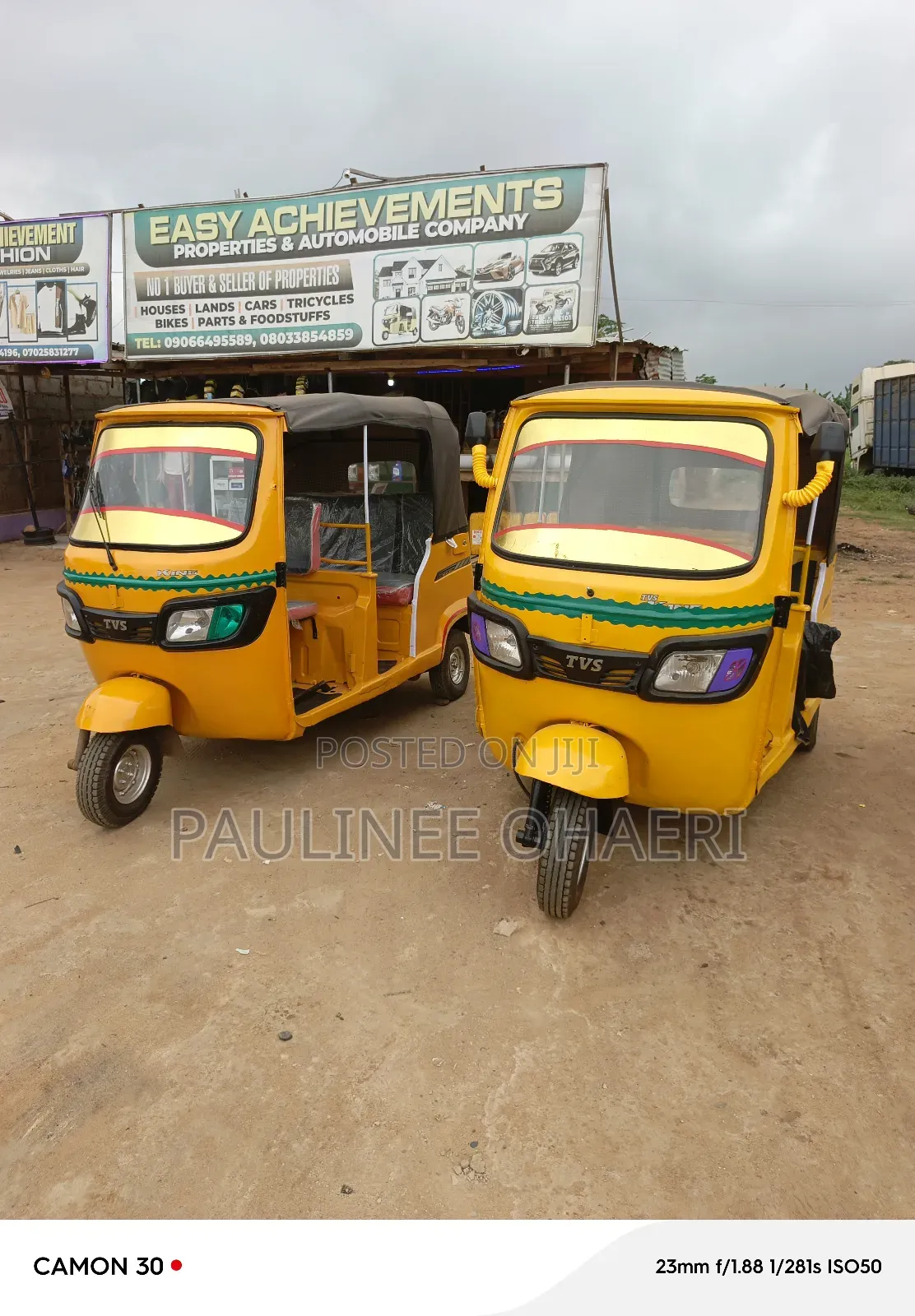 Tricycle Ihemas 2021 Yellow
