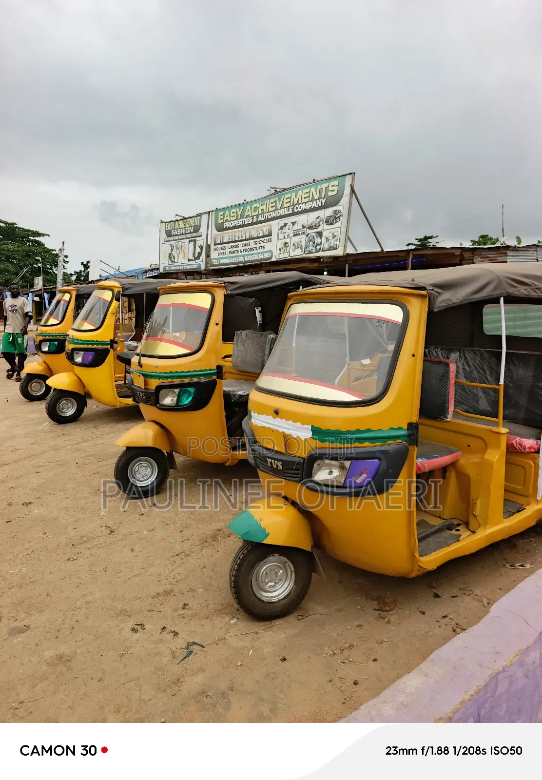 Tricycle Ihemas 2021 Yellow