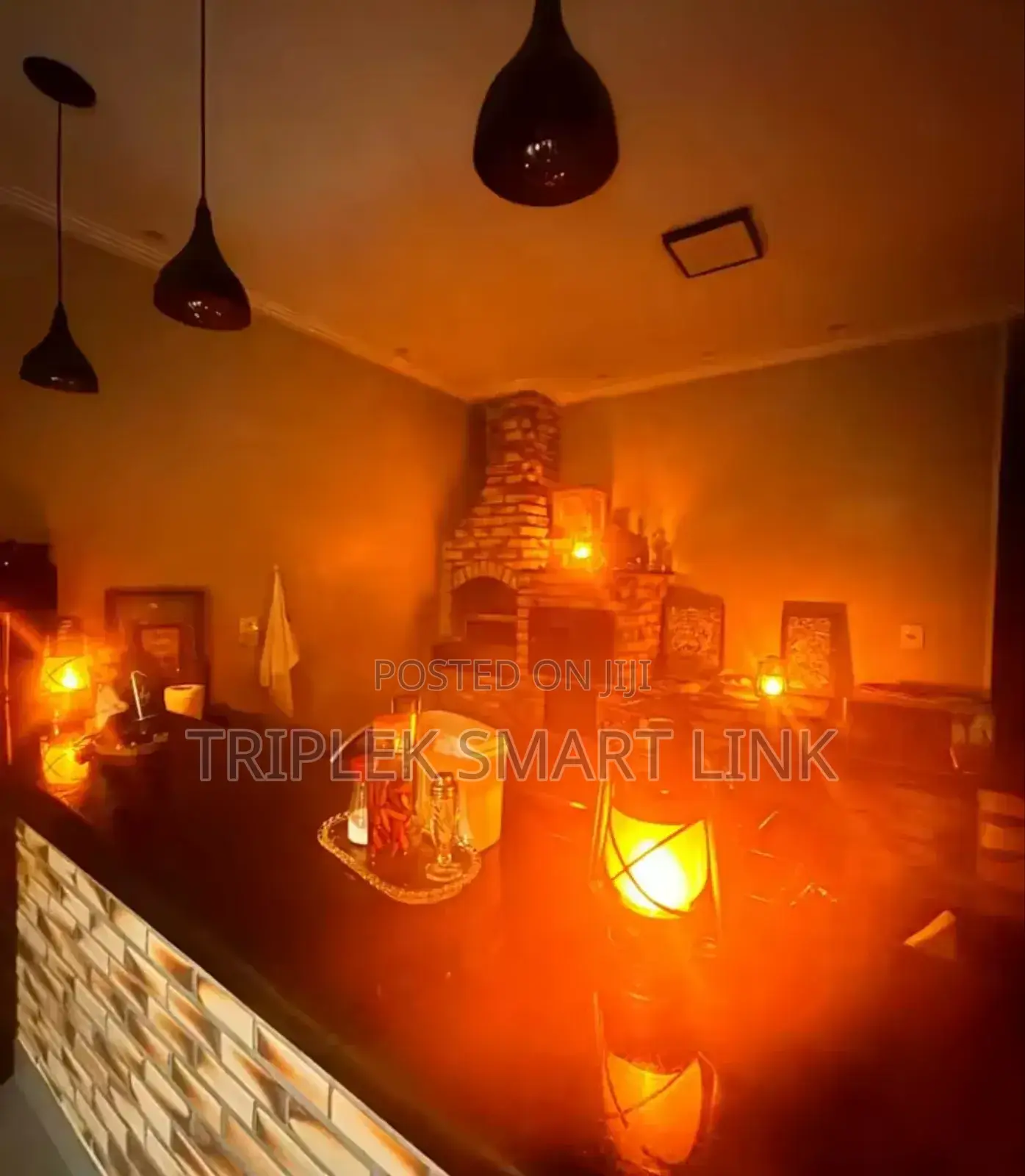 Vintage Rechargeable Lantern Decor Light for Hotel,Bar,Room