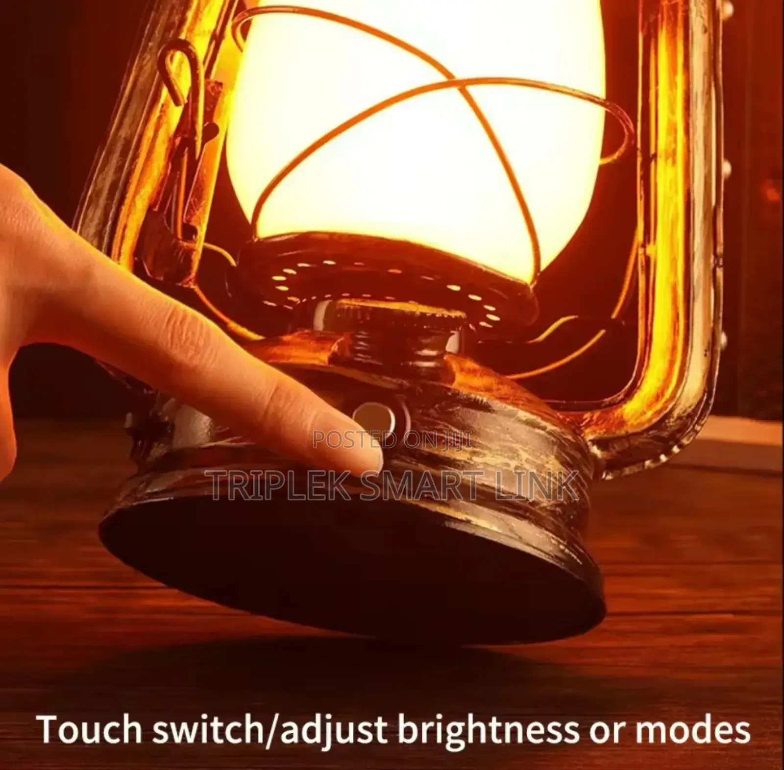 Vintage Rechargeable Lantern Decor Light for Hotel,Bar,Room