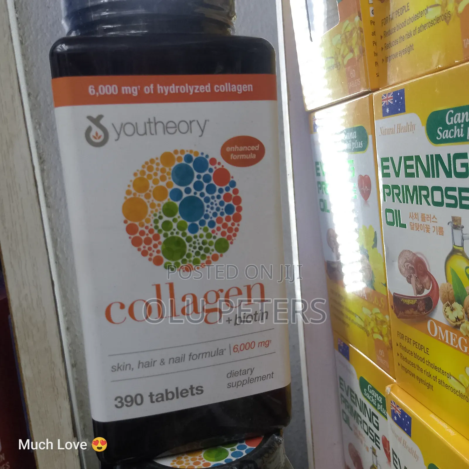 Youth Theory Collagen Biotin Tabs