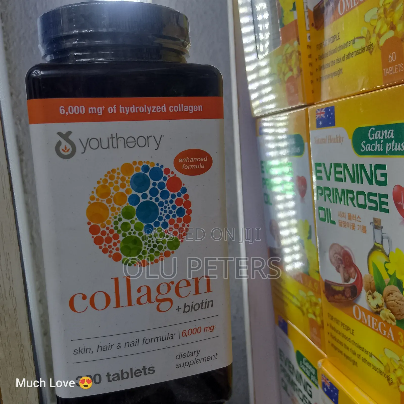 Youth Theory Collagen Biotin Tabs