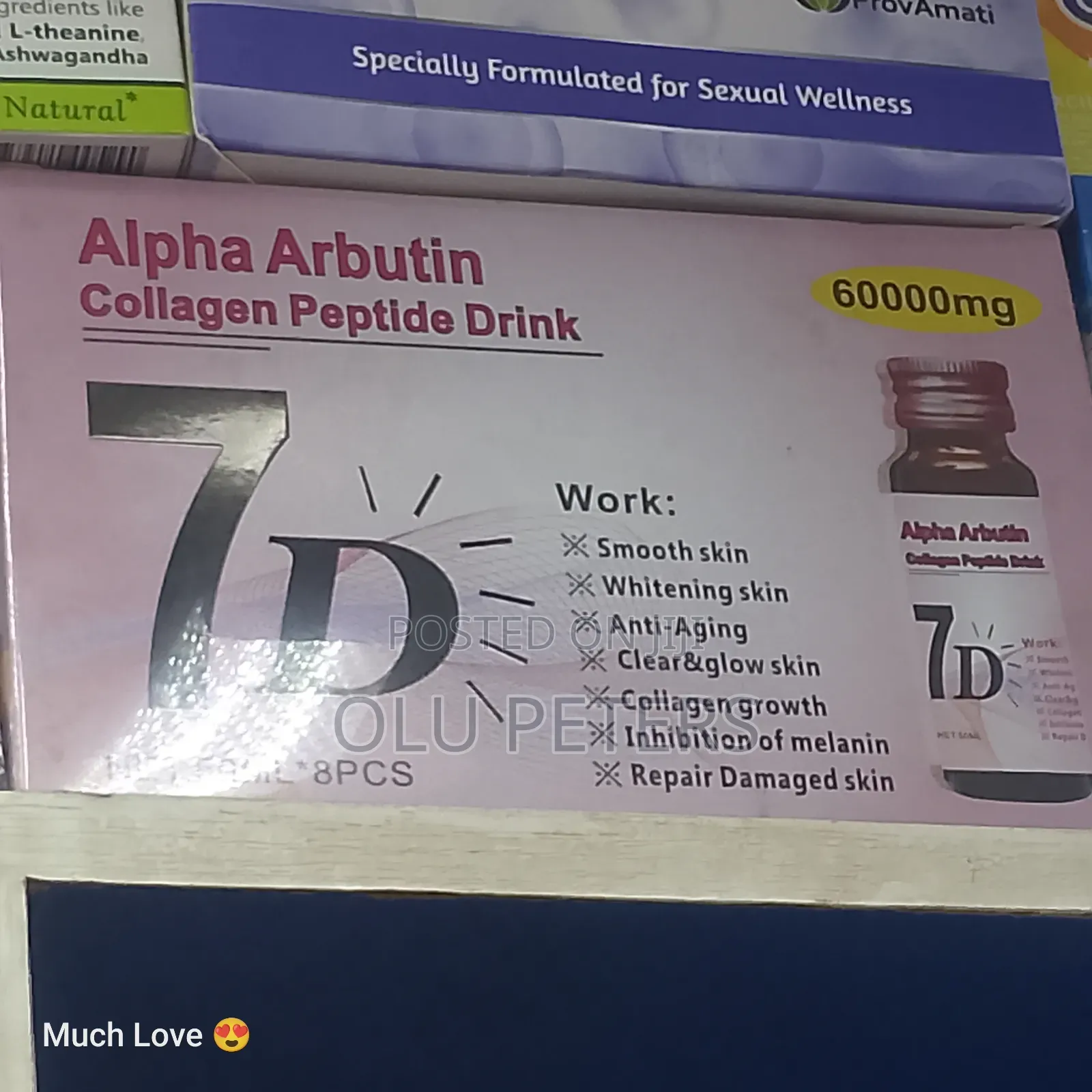 Alpha Arbutin Collagen Peptide Drink