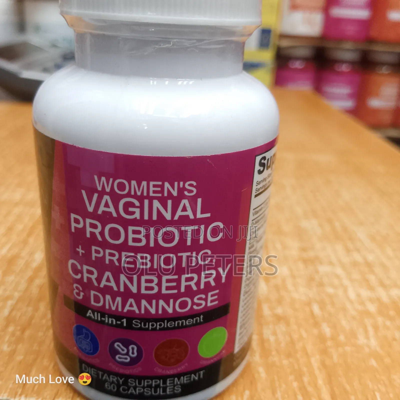Women Vagina Probiotic + Cranberry