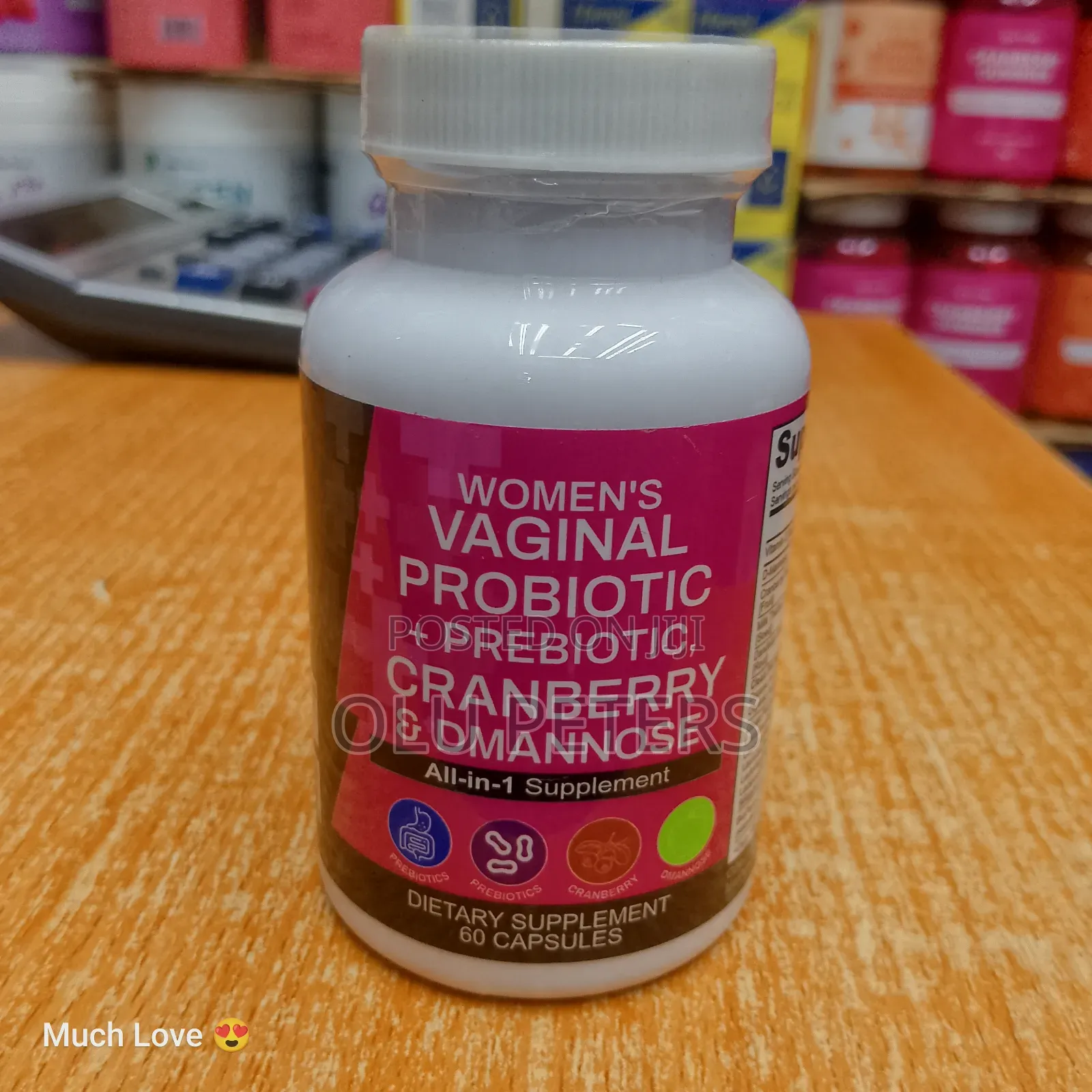 Women Vagina Probiotic + Cranberry