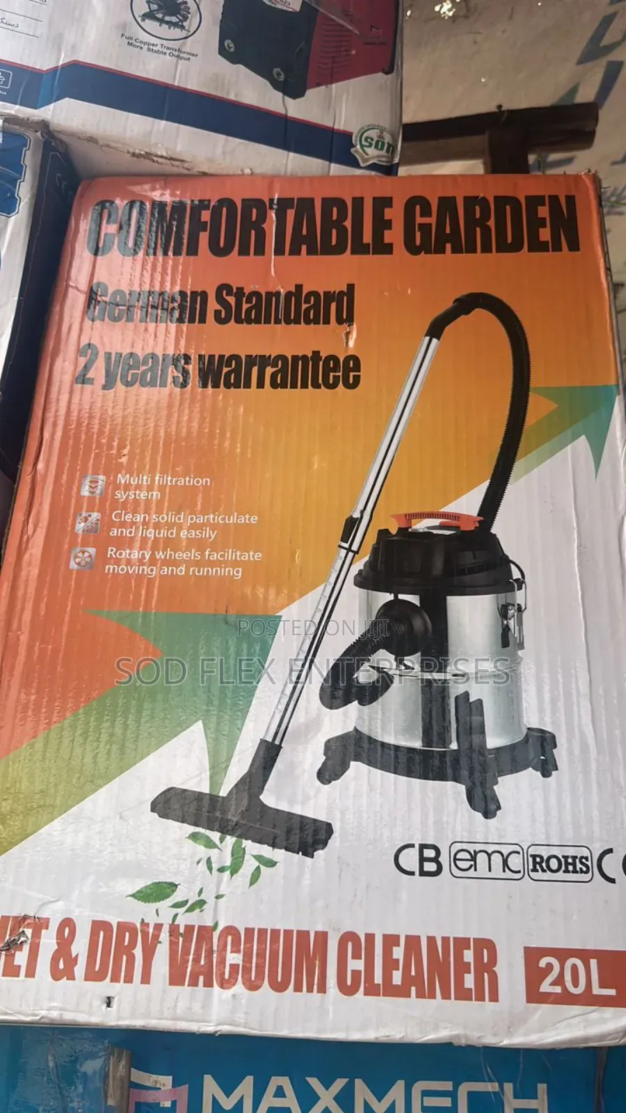 20l Comfortable Garden Vacuum Cleaner