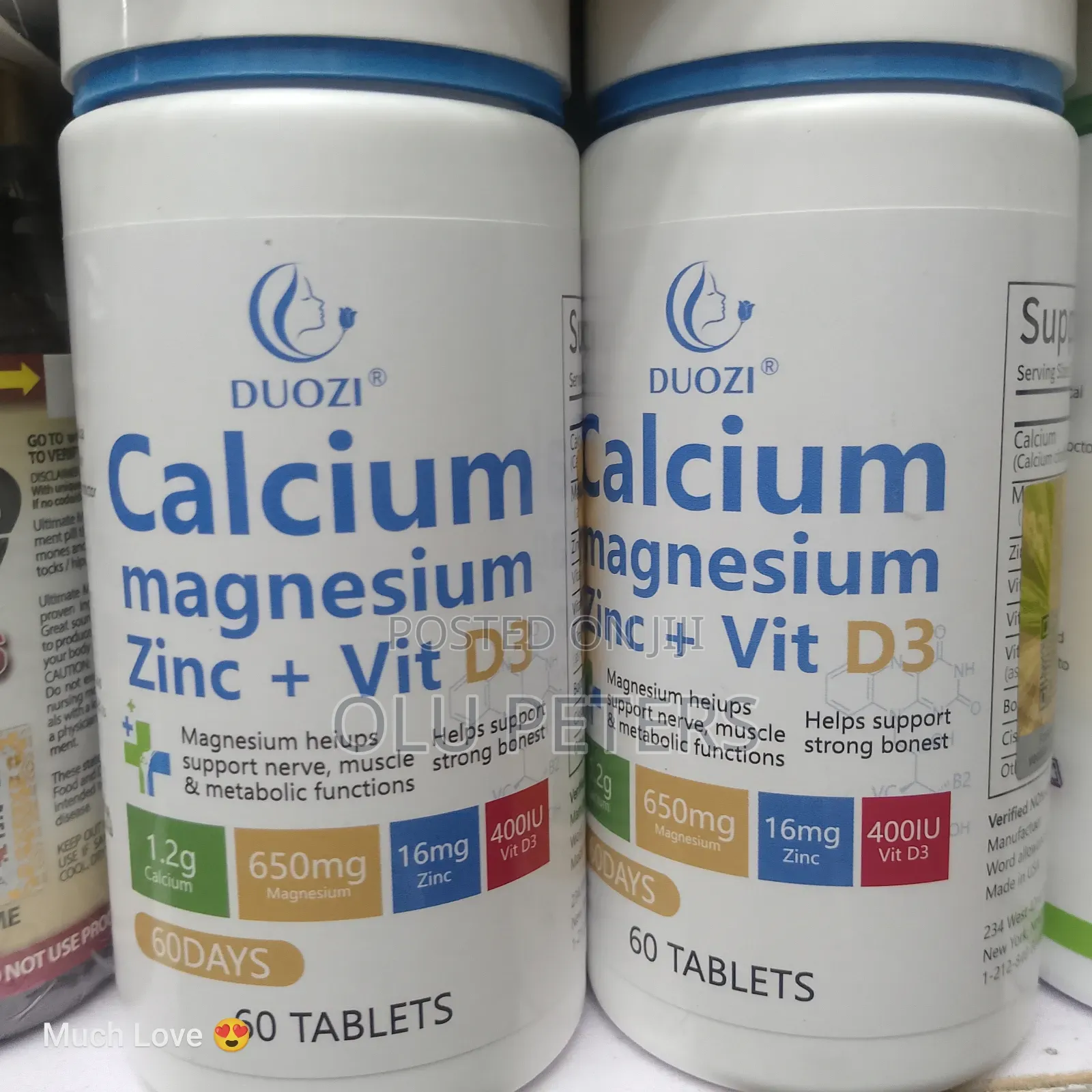Duozi Calmagzinc + Vit D3