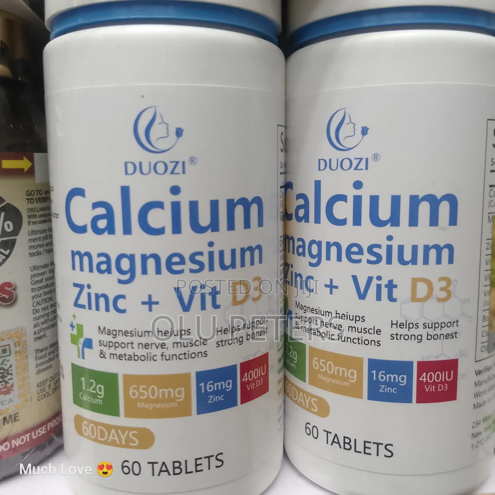 Duozi Calmagzinc + Vit D3