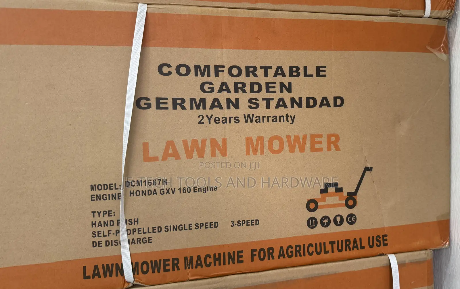 Comfortable Garden German Standard Lawn Mower