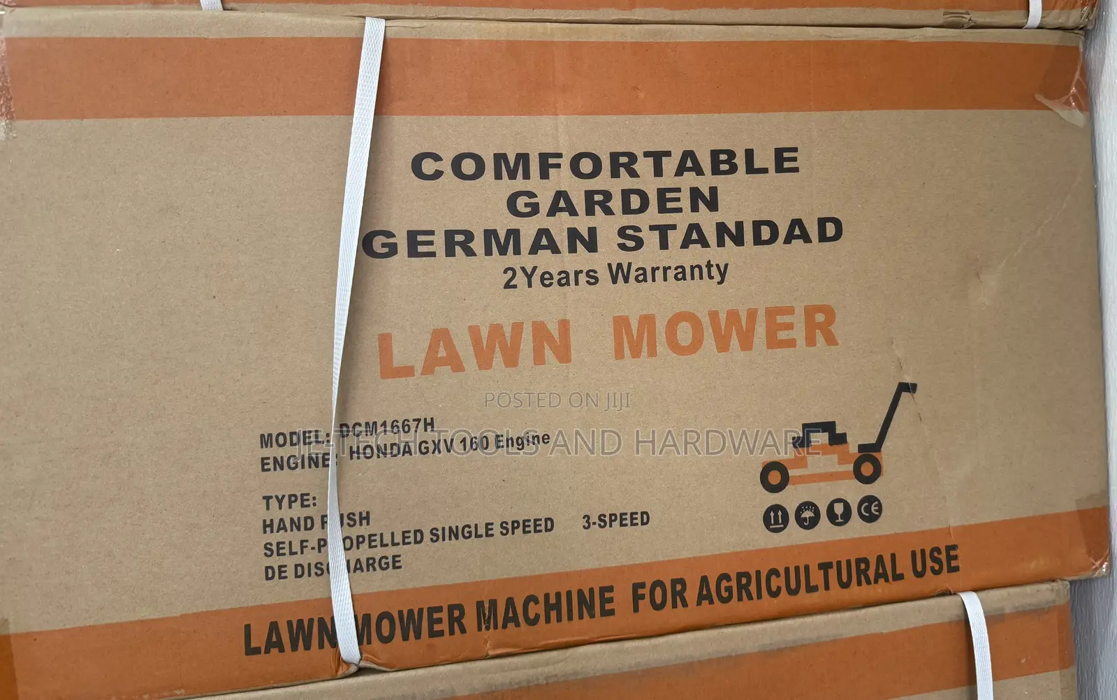 Comfortable Garden German Standard Lawn Mower