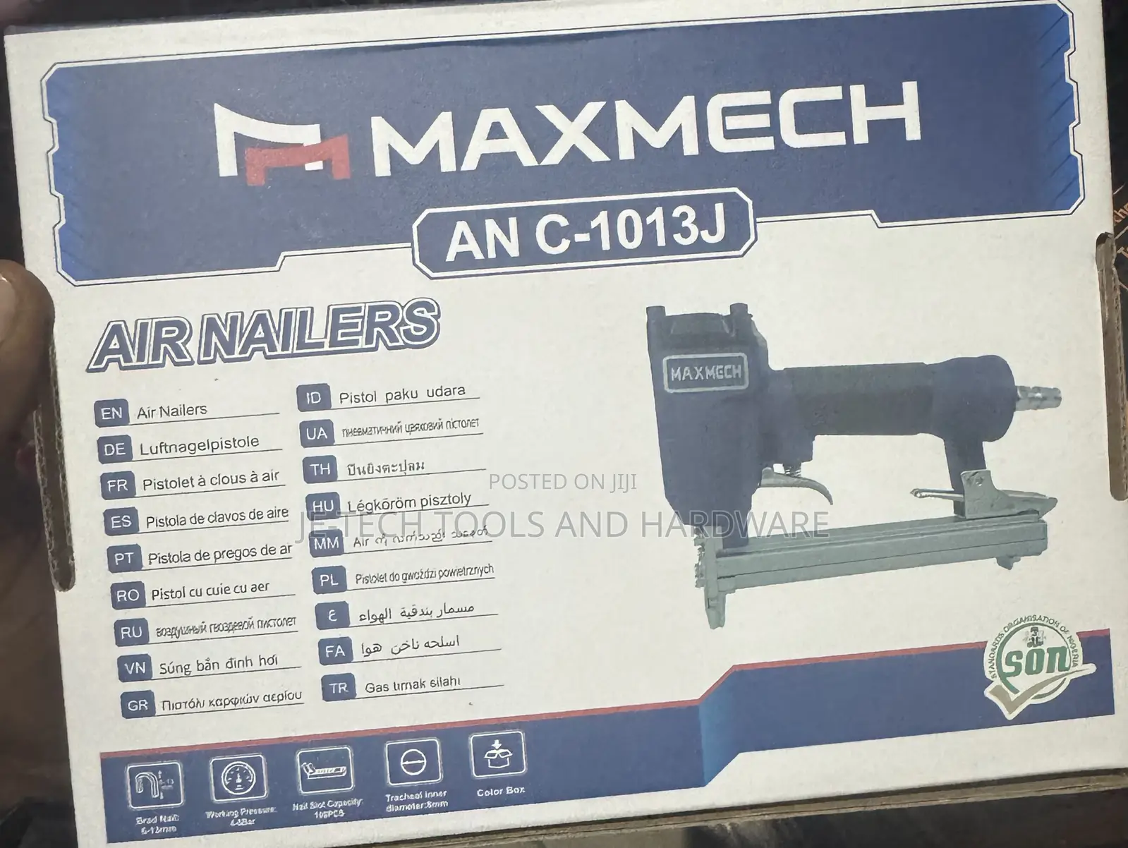 Maxmech An C-1013j Pneumatic Staple Gun