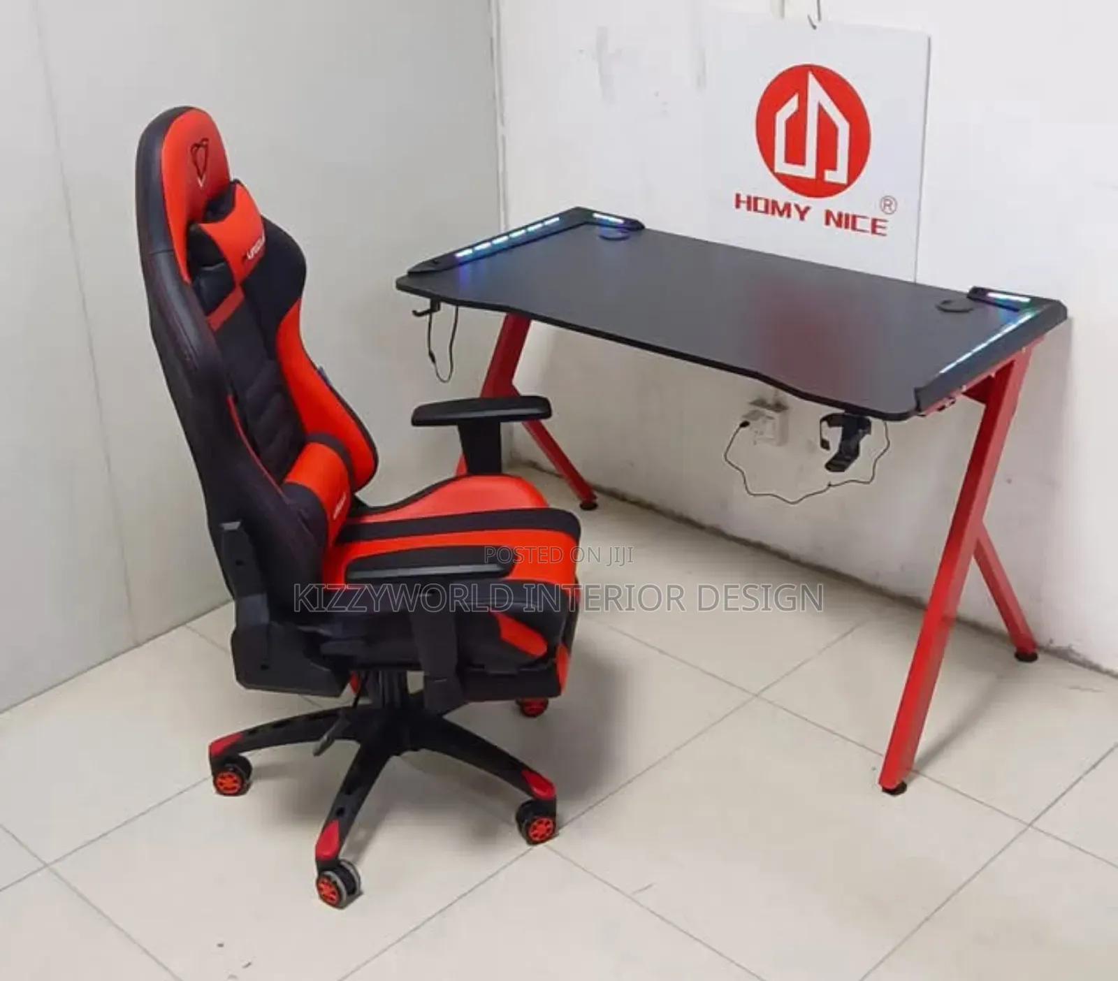 Gaming Table and Chair Available.