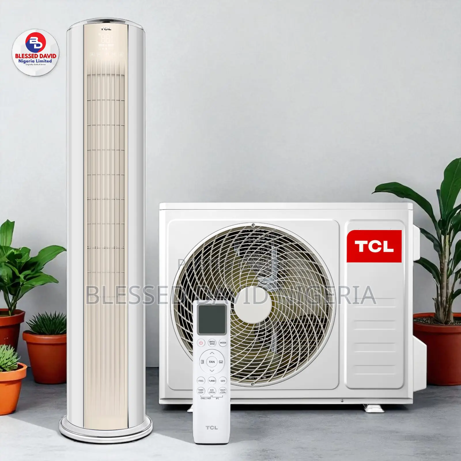Tcl 3hp Floor Standing Inverter Ac (Tac-24cfd/Mcix)