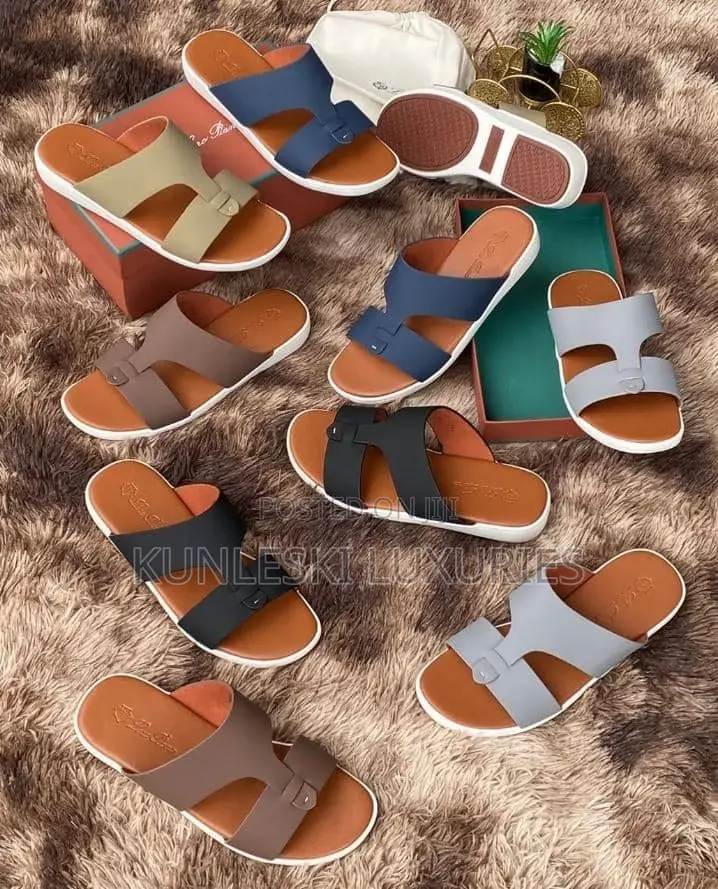 Original Loro Piano Leather Slippers Collections