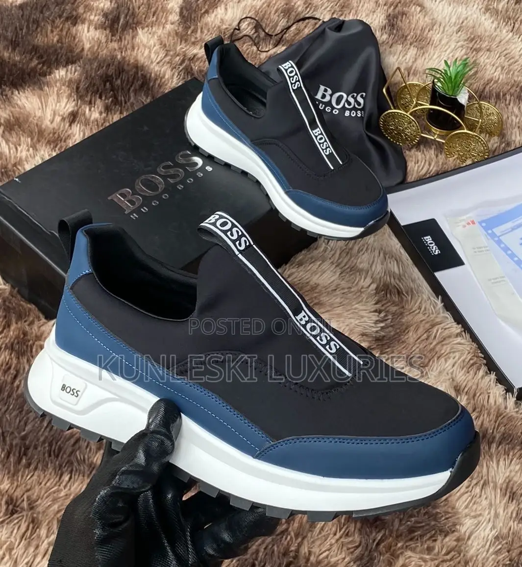 Original Hugo Boss Laceless Sneakers in 2 Color-Ways