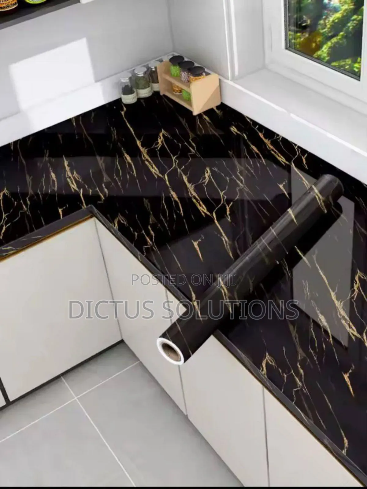 Diy Wallpaper for Walls, Cabinets and Cooking Area