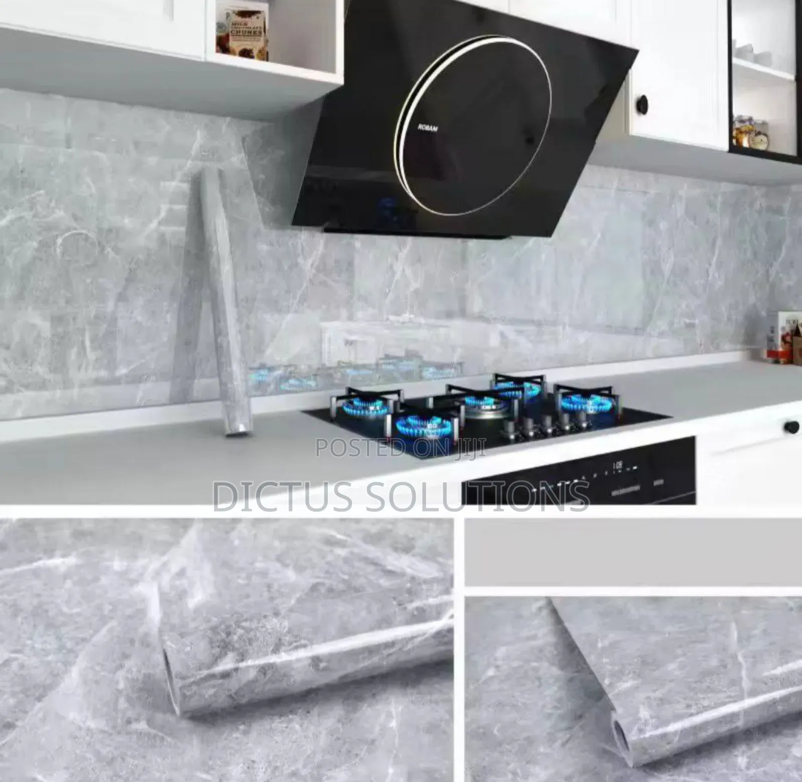 Diy Wallpaper for Walls, Cabinets and Cooking Area