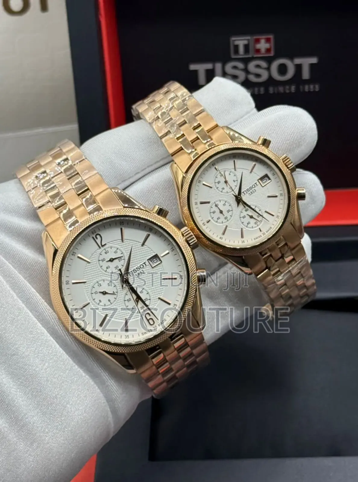 Original Tissot Gold Stainless Steel Bracelet Watch