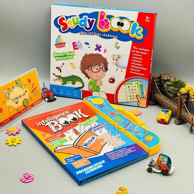 Intellectual Learning Study-Book Kids Toy Ages 3+
