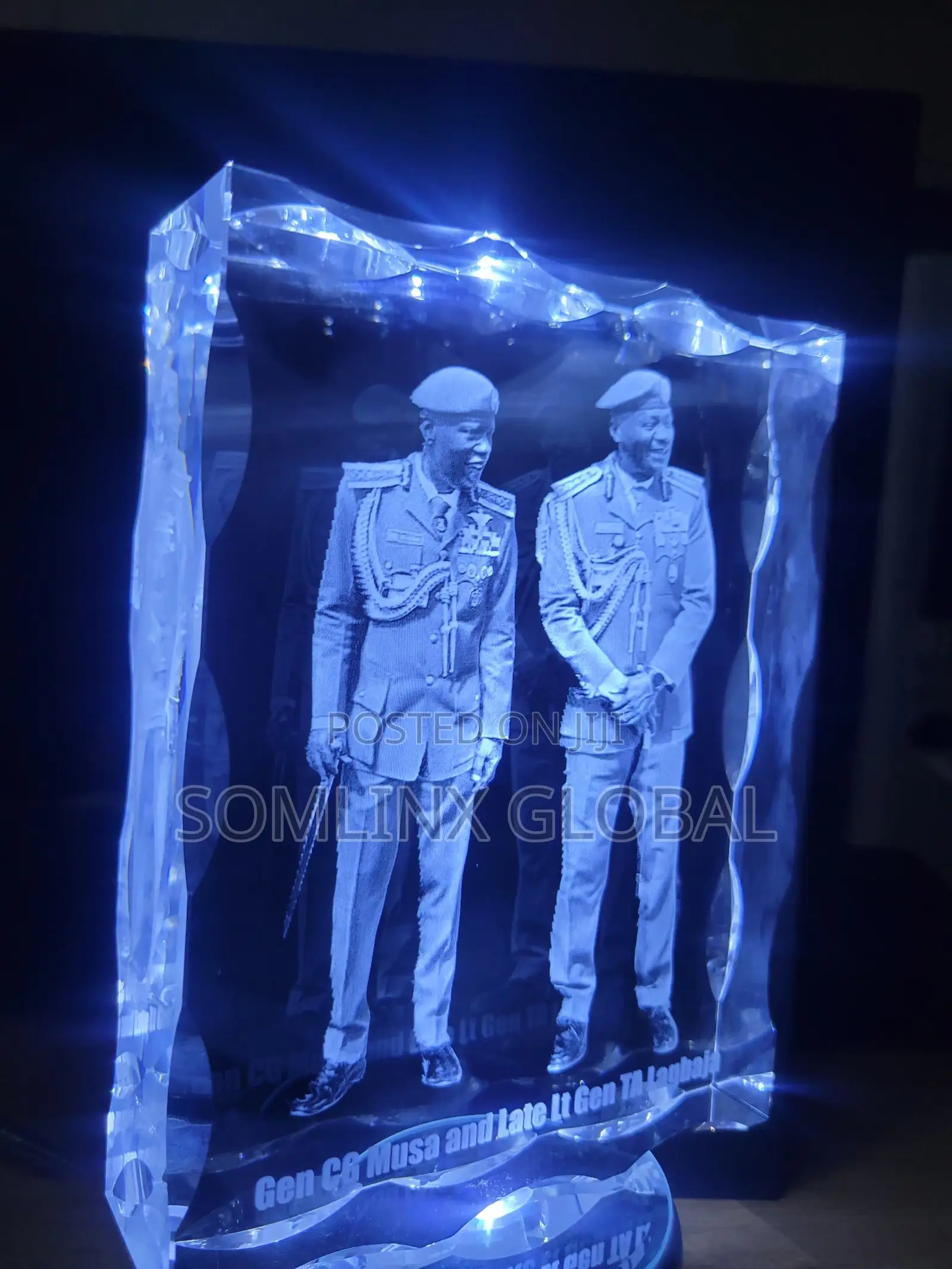 3d Crystal, With Any Photo Print, and Light