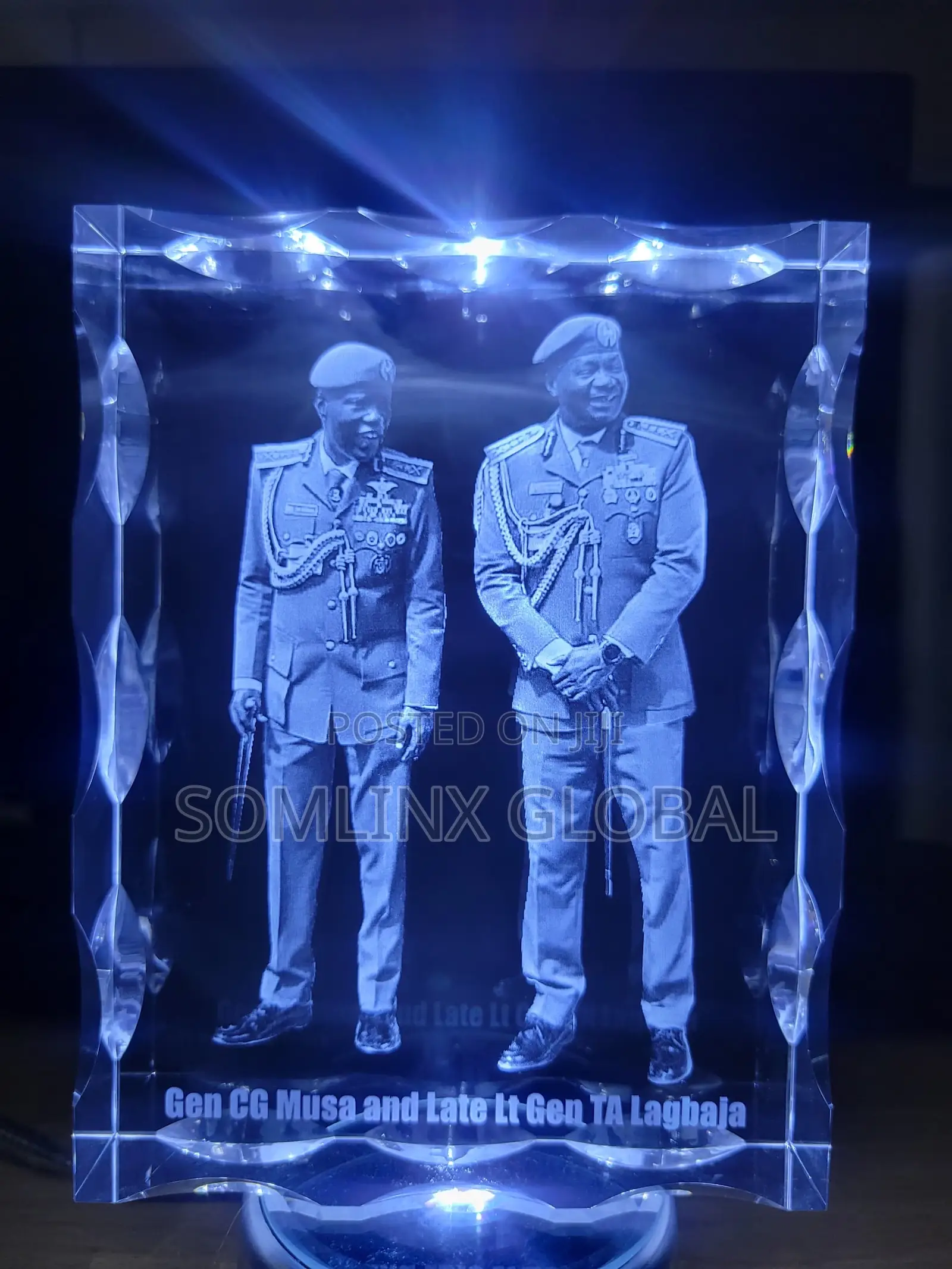 3d Crystal, With Any Photo Print, and Light