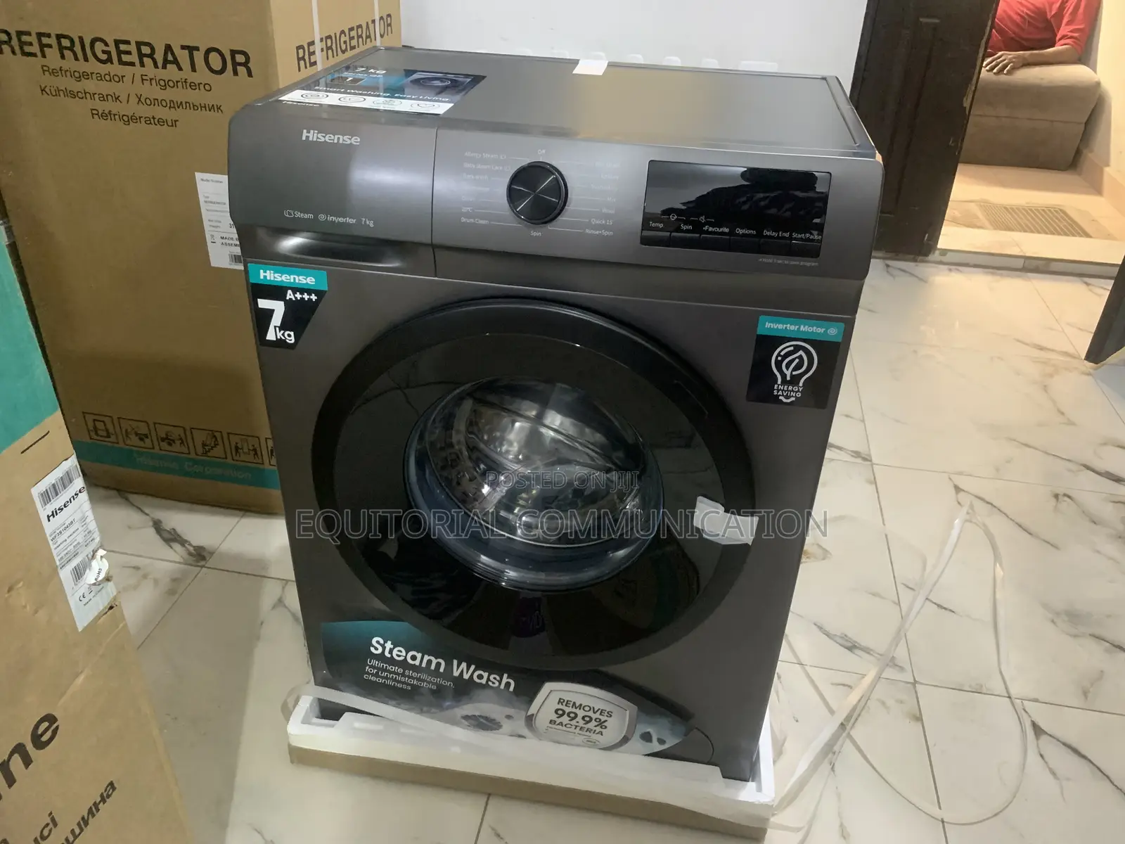 Hisense 7kg Quiet Operation Washing Machine Inverter
