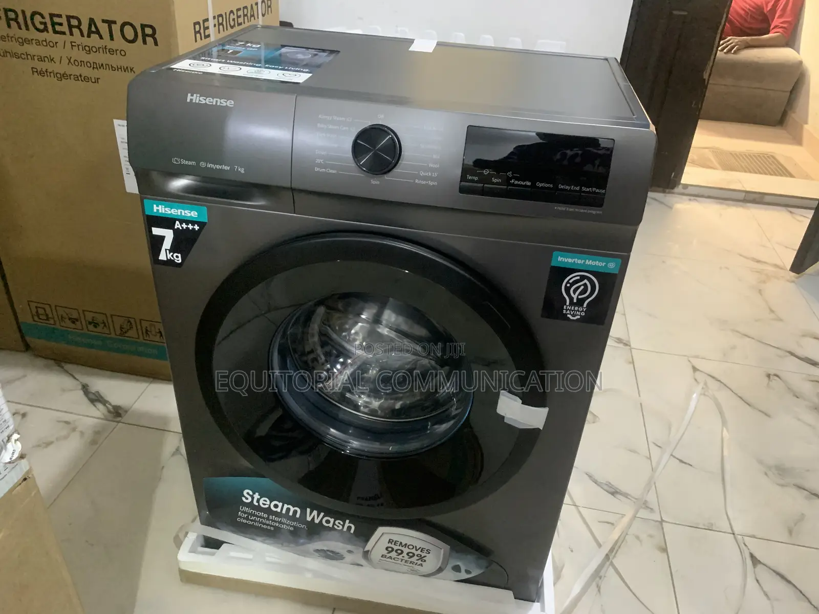 Hisense 7kg Quiet Operation Washing Machine Inverter
