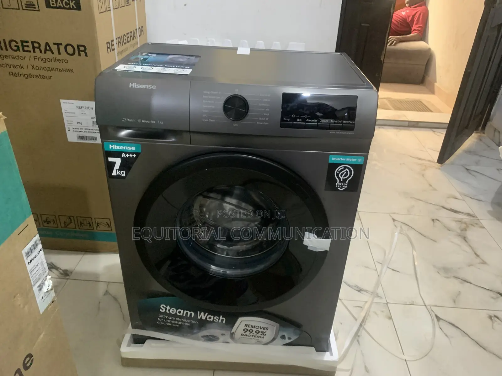 Hisense Super Capacity 7kg Washing Machine Inverter