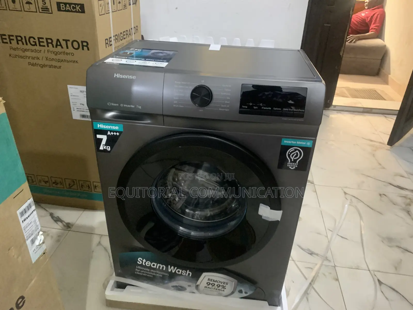 Hisense Super Capacity 7kg Washing Machine Inverter