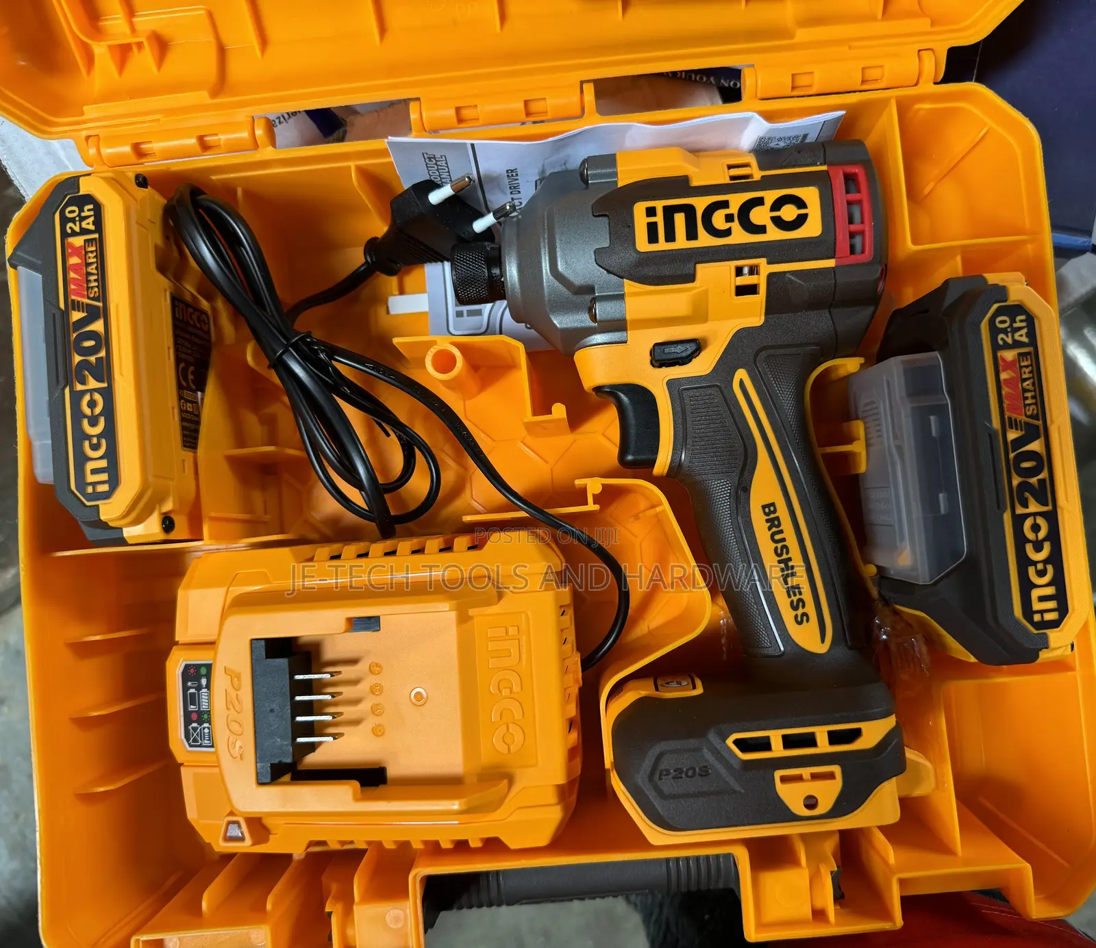 Ingco - Lithium-ion Impact Driver (20v)