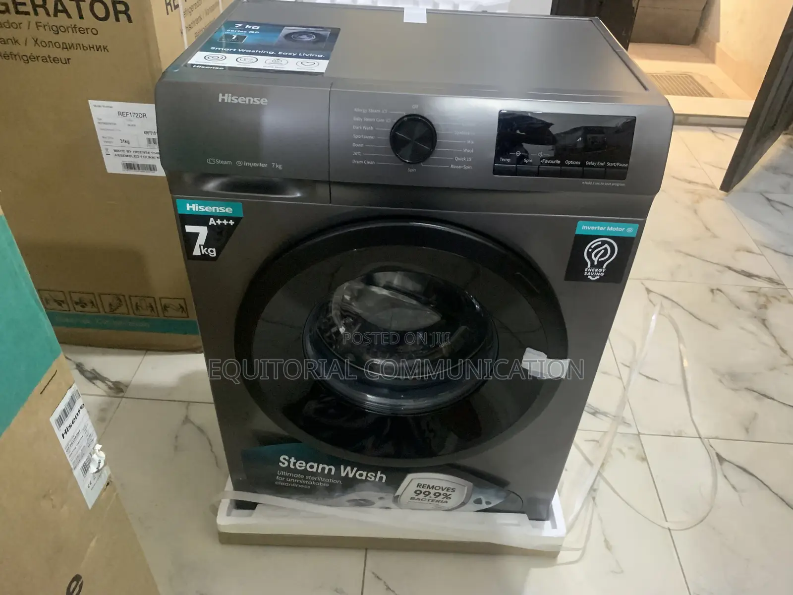 Hisense Energy Saving 7kg Front Load Washer Inverter