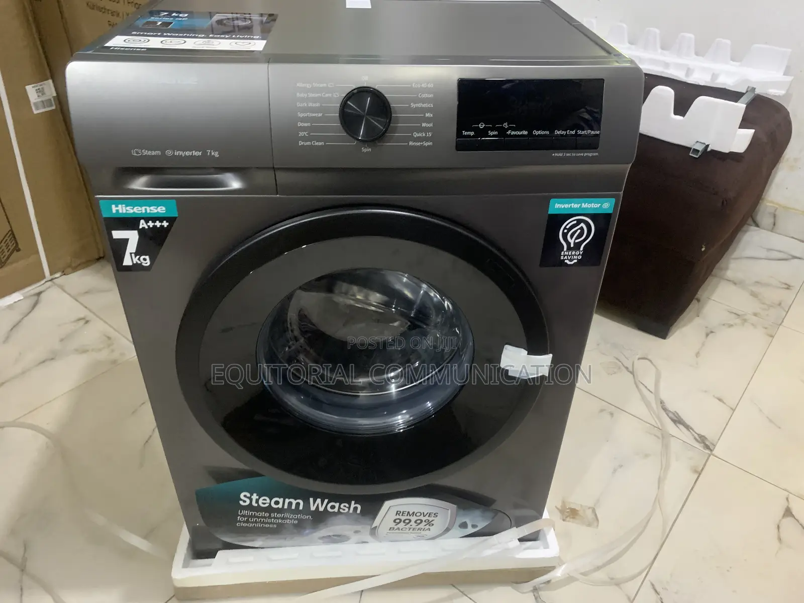 Hisense 7kg Turbo Front Load Washing Machine Inverter