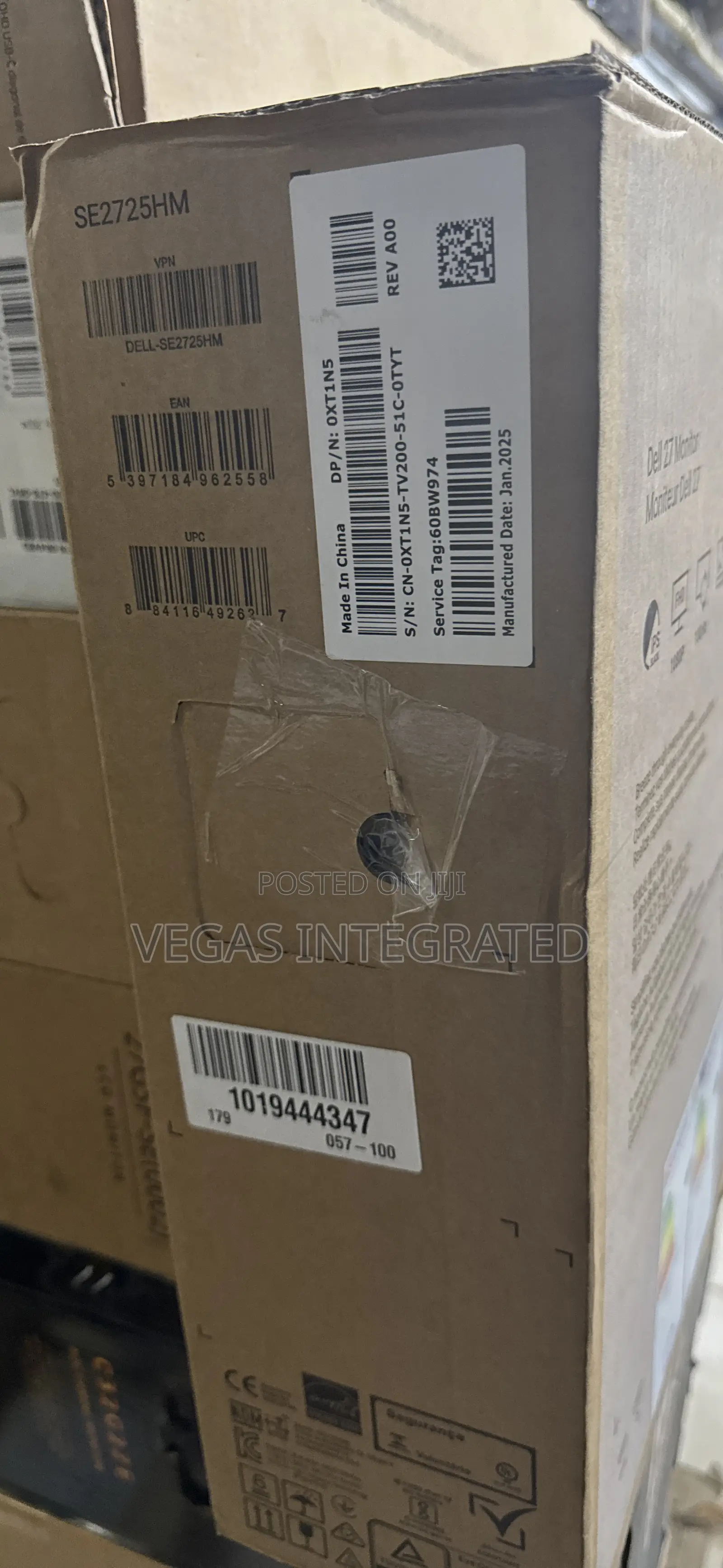 Dell Se2725hm 27 Inch Full Hd Monitor - Black