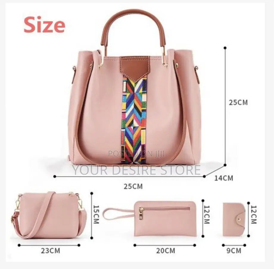 4 PCS Women Handbag