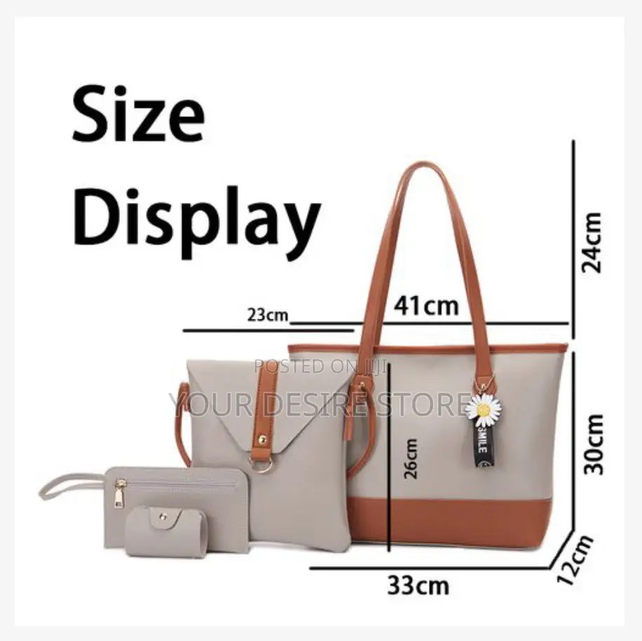 4 PCS Women Handbag
