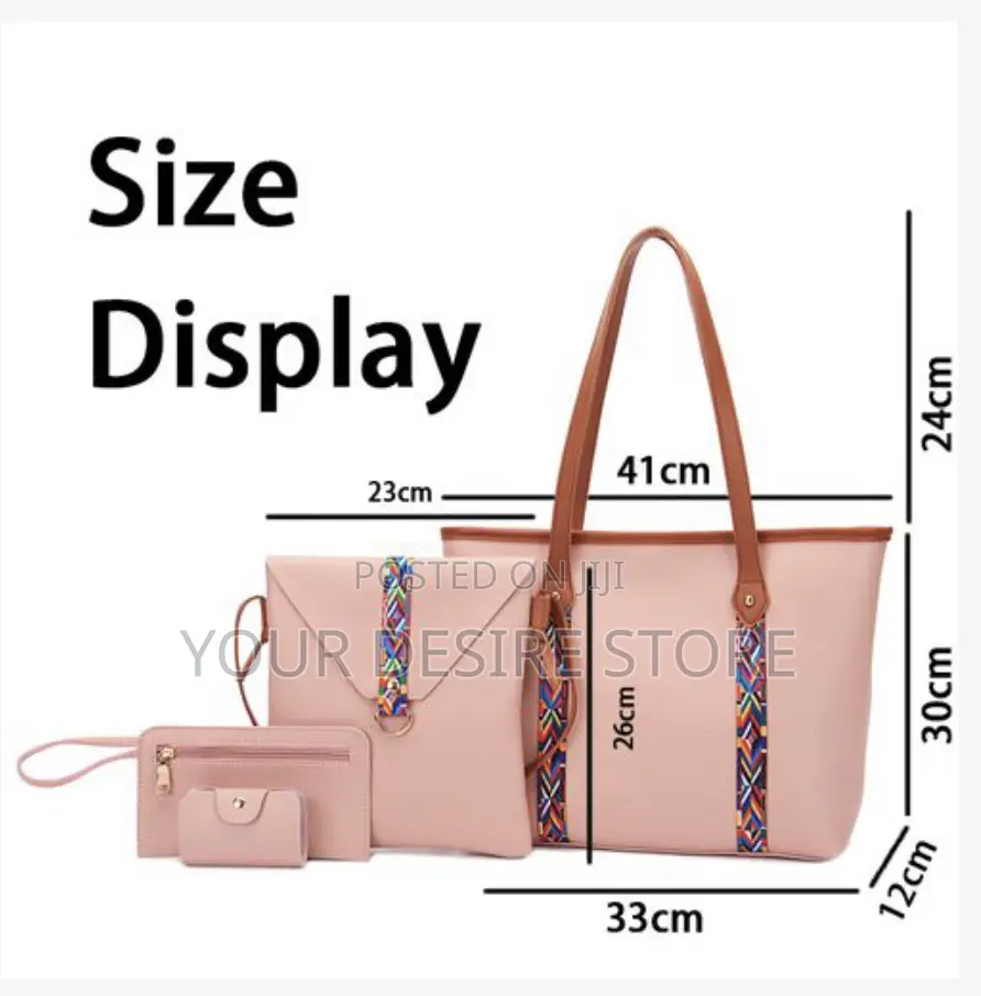 4 PCS Women Handbag