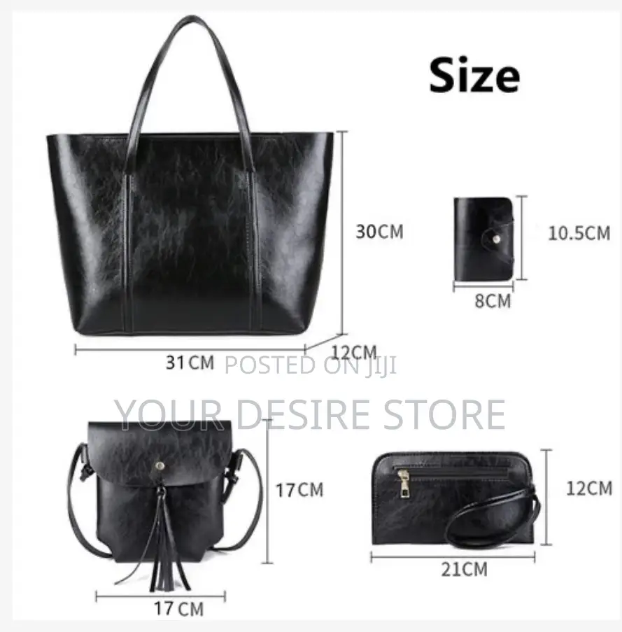 4pcs Women Handbag