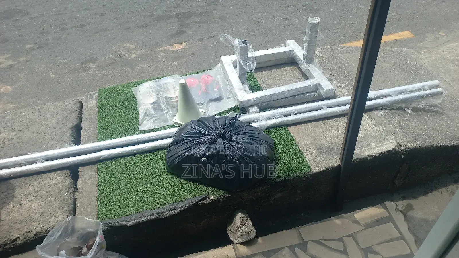 Locally Made Volleyball Stand