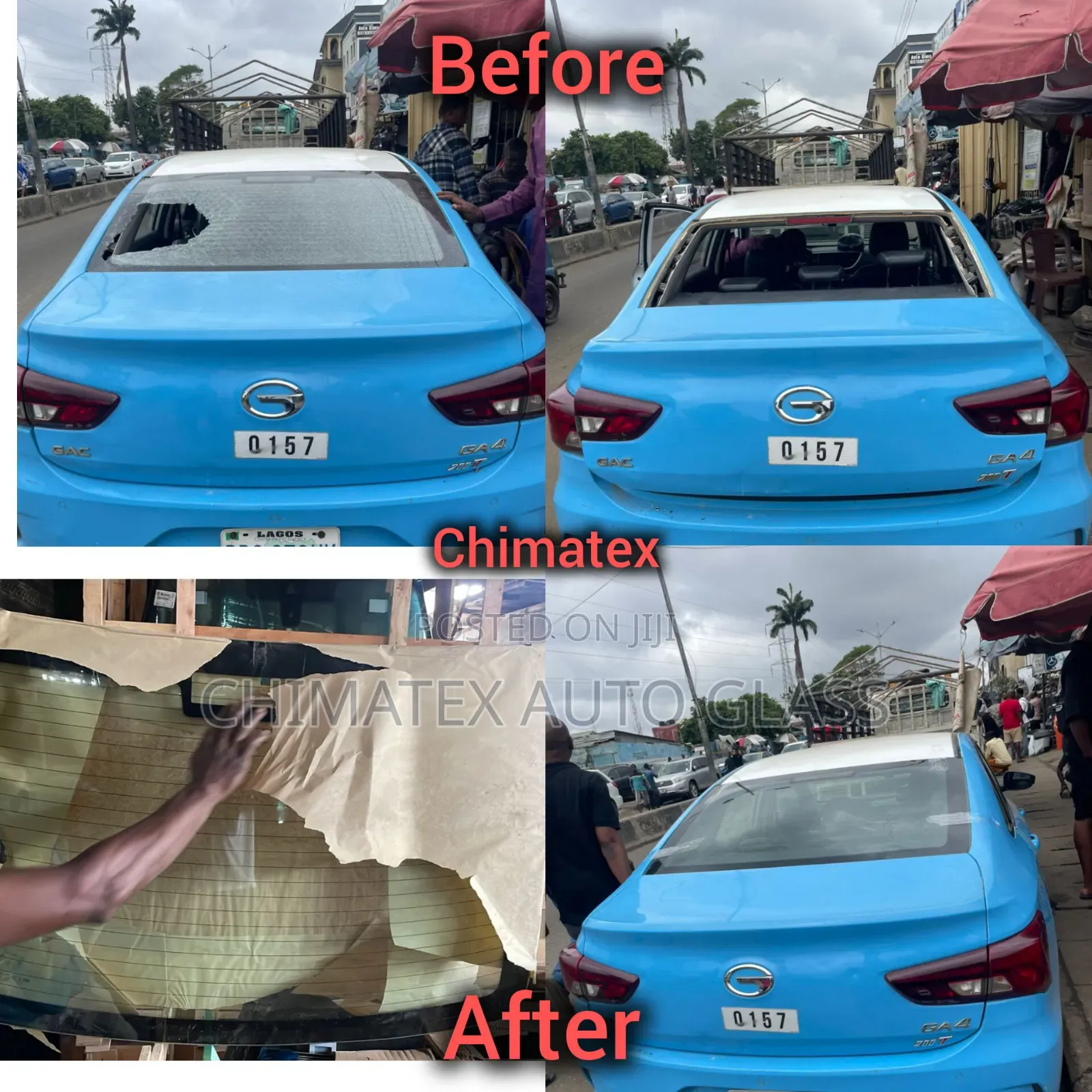 Gac Ga4 Saloon Back Glass Available