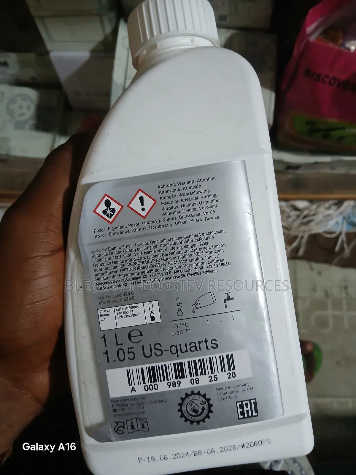 Mercedes Coolant Antifreeze