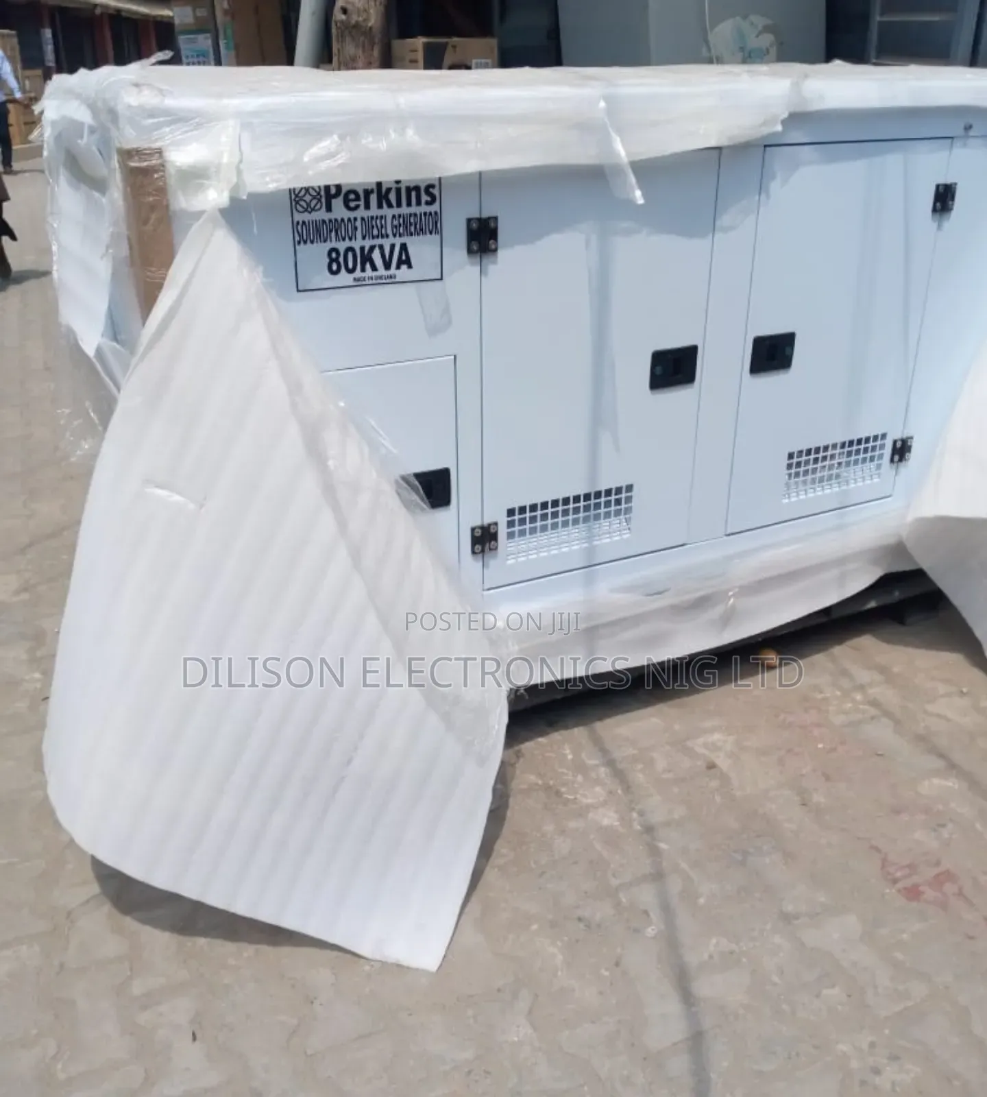 Sound Proof Generator Perkins 80kva Power