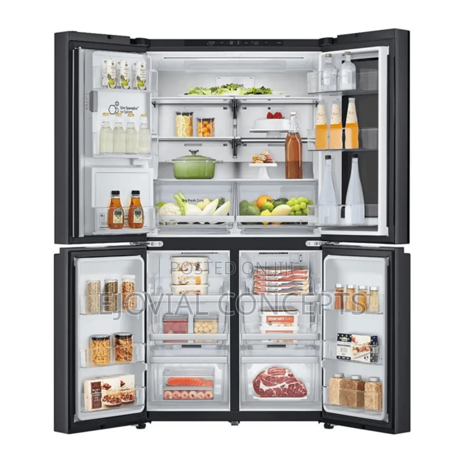 Lg Cross Door Refrigerator 671l (Gc-X24ffcab) Instaview