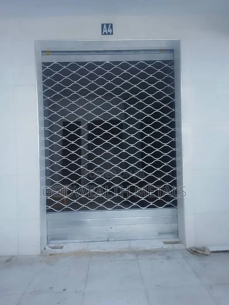 Grill Mesh Stee L Roller Shutter Door