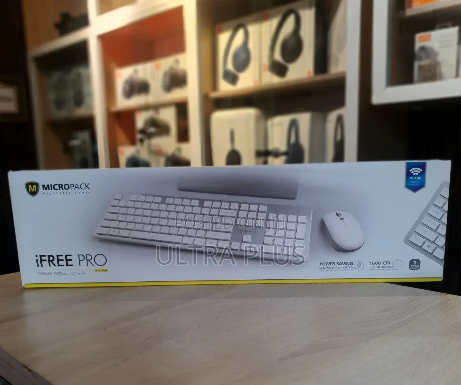 Micropack I Free Pro Wireless Keyboard And Mouse Combo