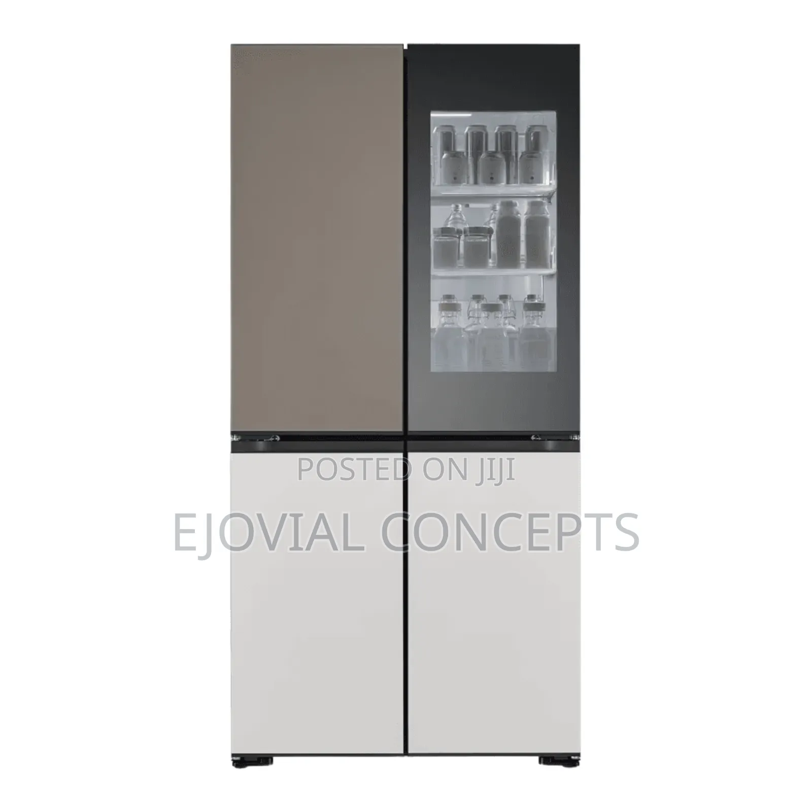 Lg Cross Door Refrigerator 671l (Gr-A24fdmmb) Instaview,