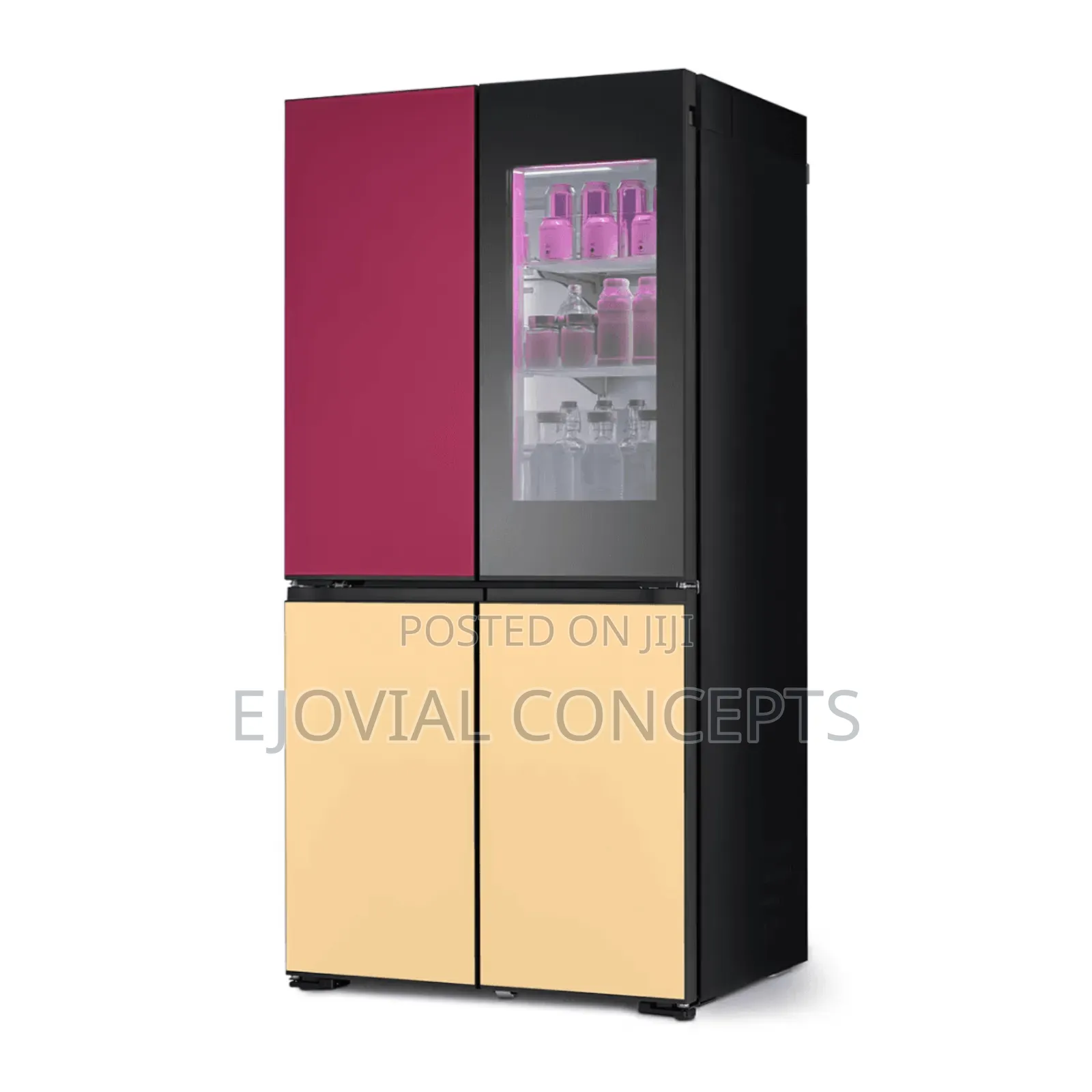Lg Cross Door Refrigerator 671l (Gr-A24fdmmb) Instaview,