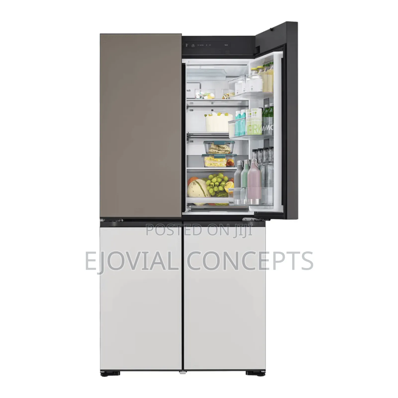 Lg Cross Door Refrigerator 671l (Gr-A24fdmmb) Instaview,